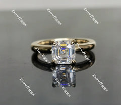 Doveggs solitaire moissanite engagement ring