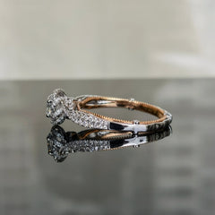 doveggs 0.5 carat oval lab created diamond CVD engagement ring(size 11.5)