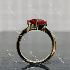 Doveggs star loop engagement ring only semi-mount only(Exclusively to DovEggs Stones)