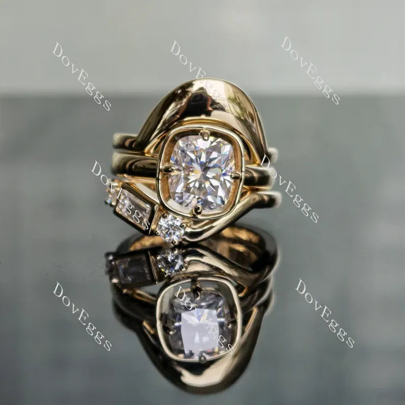 Doveggs solitaire engagement ring only semi-mount only(Exclusively to DovEggs Stones)