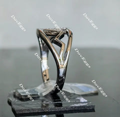 The Hero moissanite/lab grown diamond ring/wedding band-2.5mm band width