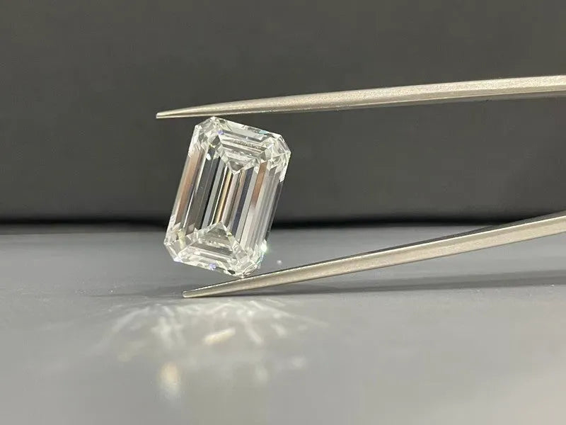 DovEggs 7.08ct emerald F VVS2-LAB GROWN DIAMOND-82554