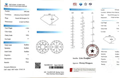 1.13ct Round Old European Cut Lab Diamond - E Color VVS1 | Doveggs Certified