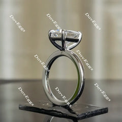 Doveggs solitaire moissanite engagement ring