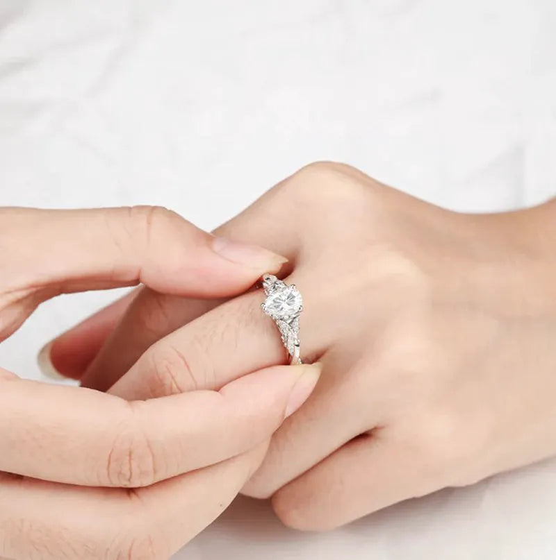 Doveggs vintage pave engagement ring only semi-mount only(Exclusively to DovEggs Stones)