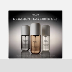 Decadent Layering Body Mist Trio