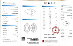 1.05ct Oval Brilliant Cut Lab Diamond – Fancy Light Pink Color VVS2 | Doveggs Certified