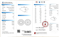 2.10ct Round European Cut Lab Diamond – E Color VVS1 | Doveggs Certified