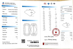 5.07ct Elongated Cushion Brilliant Cut Lab Diamond – E Color VVS2 | Doveggs Certified