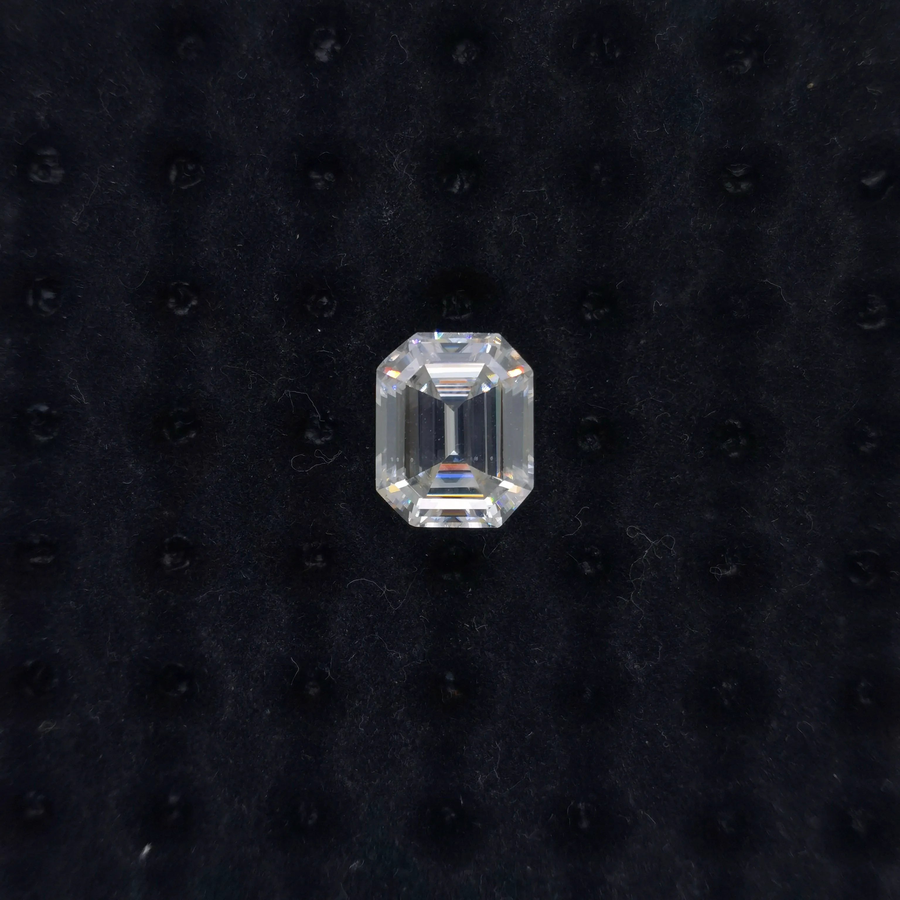 doveggs 1ct-5ct emerald lab created moissanite loose stone