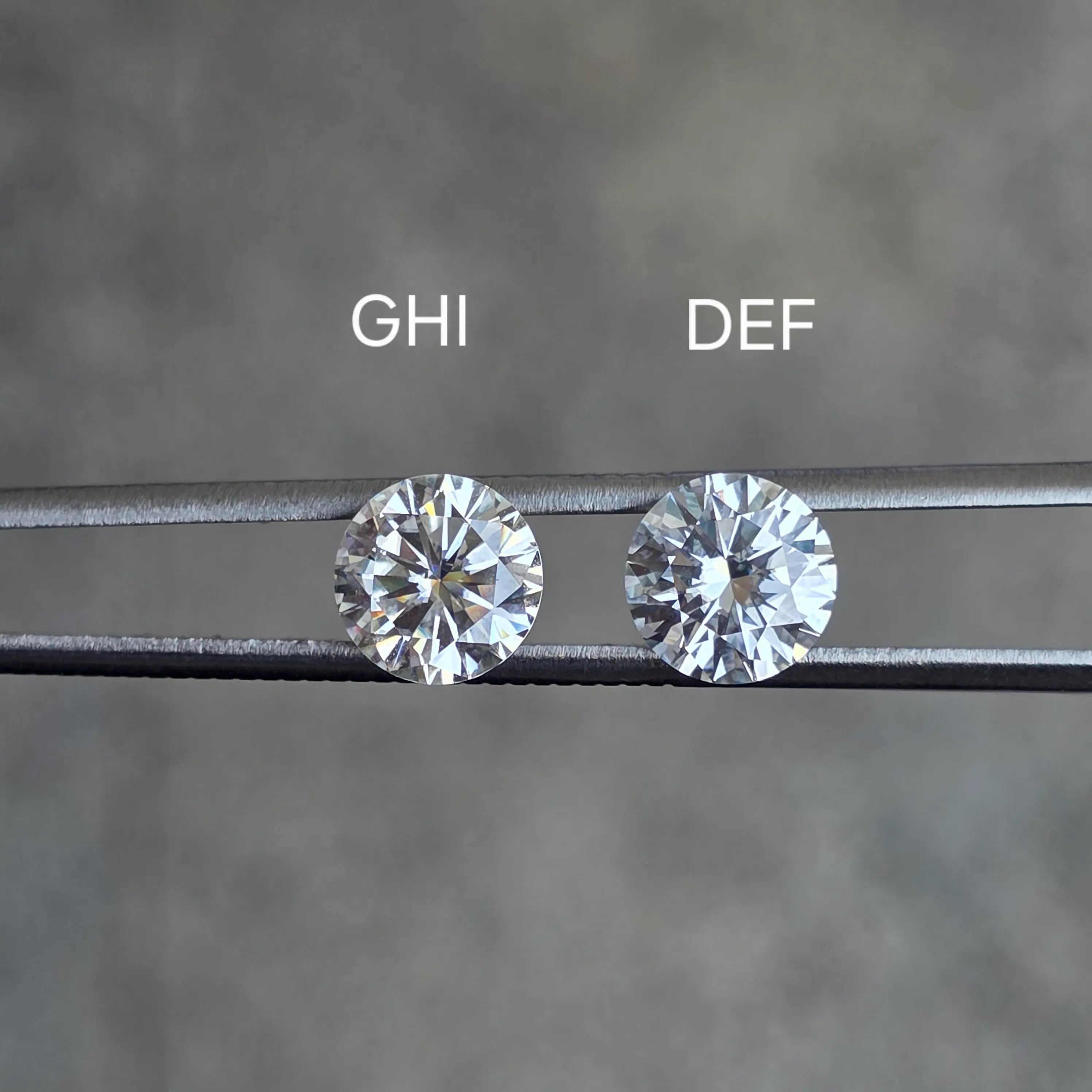 Marquise bezel solitaire colored moissanite engagement ring| DovEggs