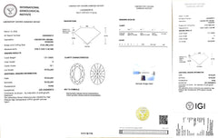 1.01ct Oval Lab Diamond - D Color VS1 | Doveggs Certified