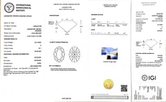 1.03ct Oval Lab Diamond - D Color VS1 | Doveggs Certified