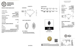 1.06ct Marquise Lab Diamond - F Color VS1 | Doveggs Certified