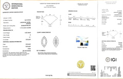 5.08ct Marquise Lab Diamond - G Color SI1 | Doveggs Certified
