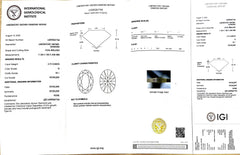 2.73ct Oval Cut Lab Diamond - G Color VS1 | Doveggs Certified
