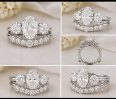 Semi mount ring set for 38459 stones
