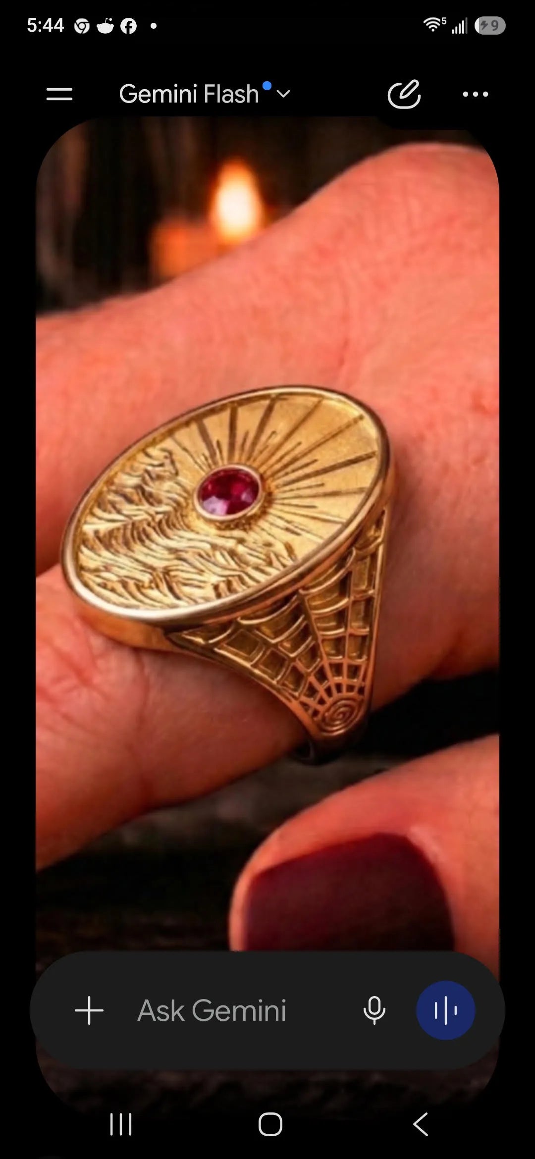 Customization of sun ring