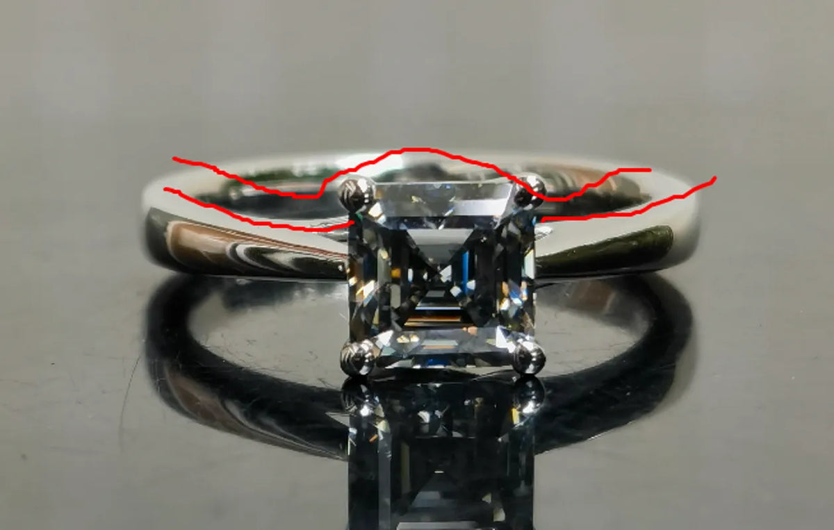 Wedding band for 25584