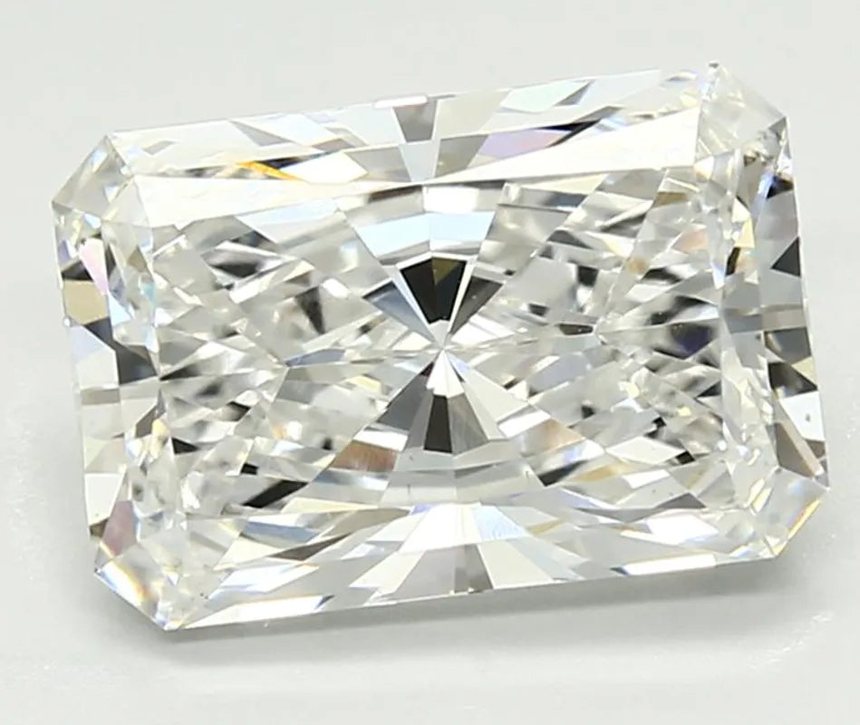 Doveggs 4.09ct Radiant F color VS1 Clarity Excellent cut lab diamond stone(IGI certified)