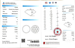 1.01ct Round Rose Cut Lab Diamond -E Color VS1 | Doveggs Certified