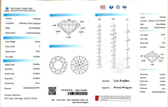 2.073ct Round Lab Diamond - E Color VVS1 | Doveggs Certified