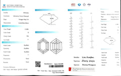 2.128ct Dovie Doutch Marquise Cut Lab Diamond - D Color VS1 | Doveggs Certified