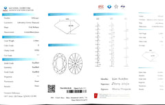 2.165ct Oval Cut Lab Diamond - E Color VVS2 | Doveggs Certified