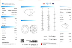 2.005ct Cushion Lab Diamond - E Color VVS2 | Doveggs Certified