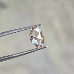 1.69ct Oval Rose Lab Diamond - Fancy Pink Color VS1 | Doveggs Certified