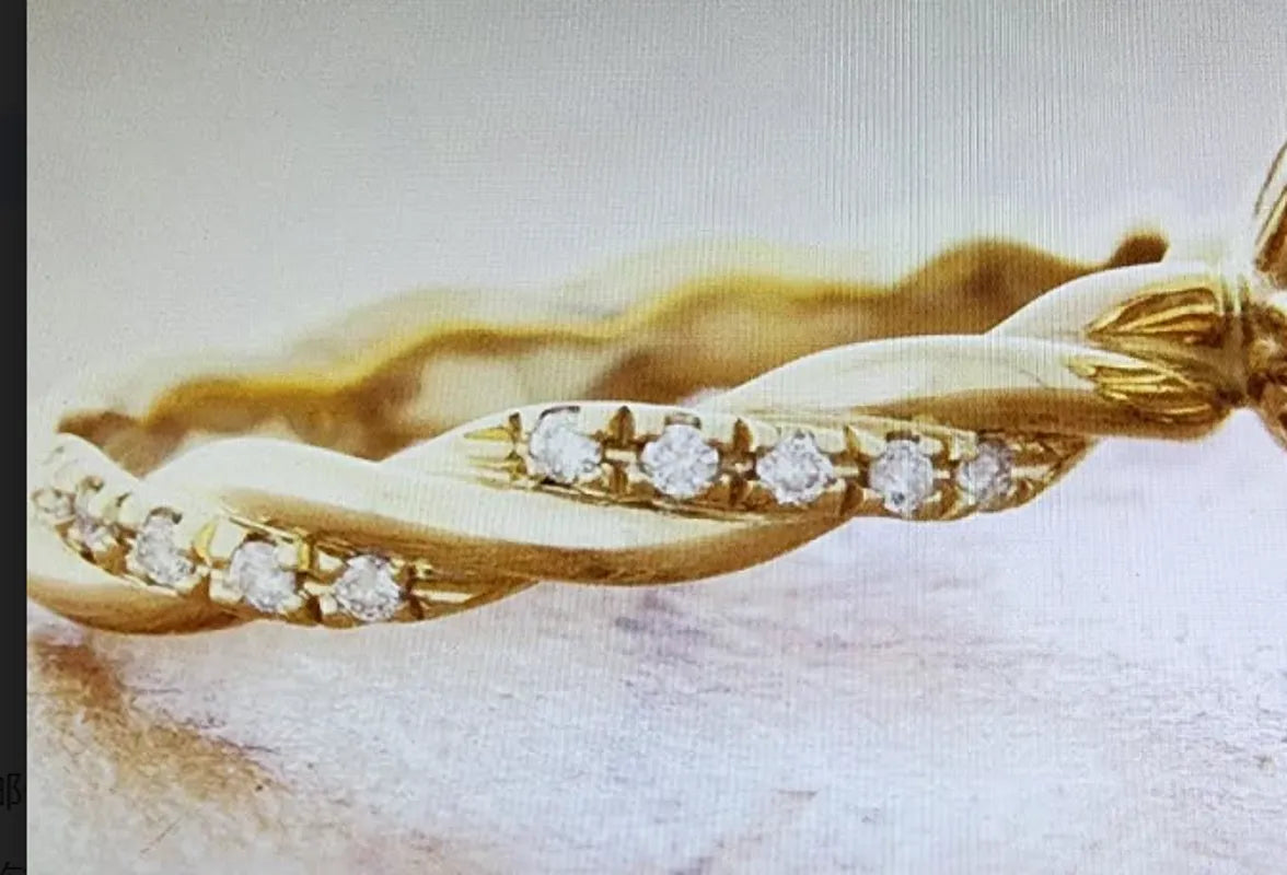Wedding band for 28804 ring