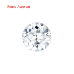 Doveggs 1ct-5ct Astro cut moissanite loose stone