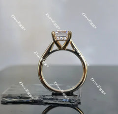 Doveggs solitaire moissanite engagement ring