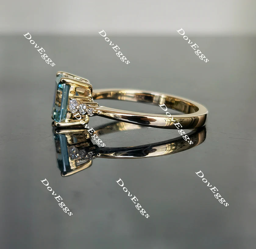 Doveggs side stones engagement ring only semi-mount only(Exclusively to DovEggs Stones)