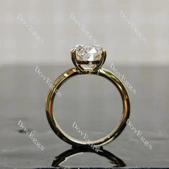 Doveggs solitaire engagement ring only semi-mount only(Exclusively to DovEggs Stones)