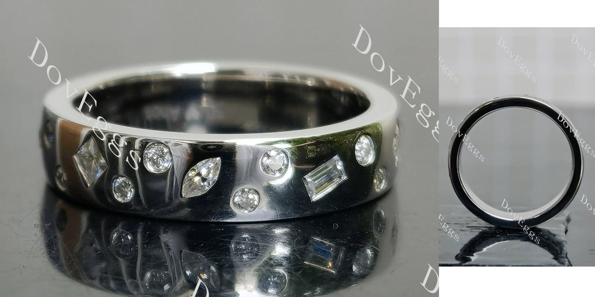 Moissanite/Colored Gem Part
