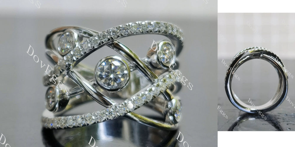 Moissanite/Colored Gem Part