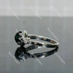 Vintage art deco engagement ring only semi-mount only(Exclusively to DovEggs Stones)