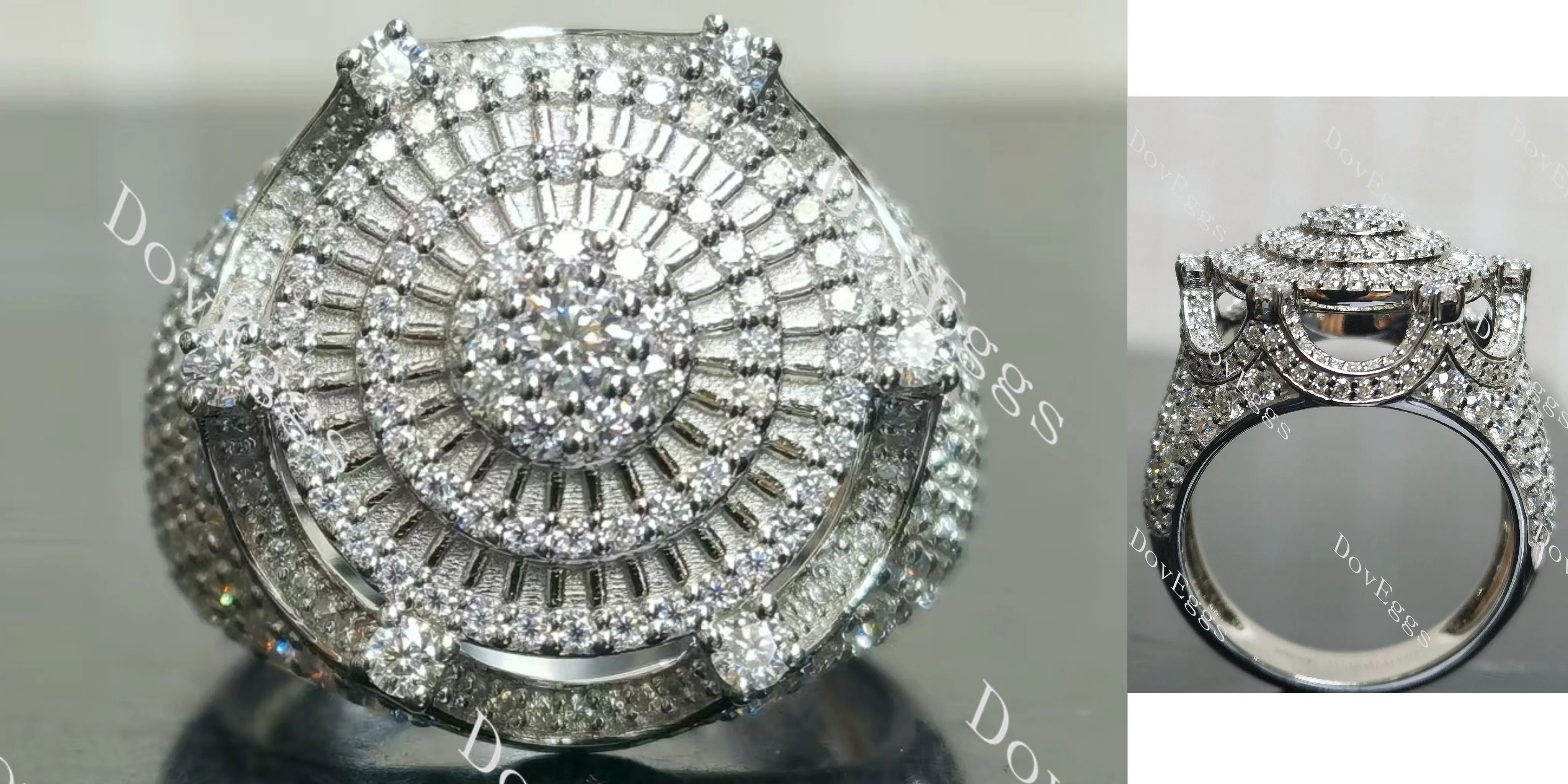 Moissanite/Colored Gem Part