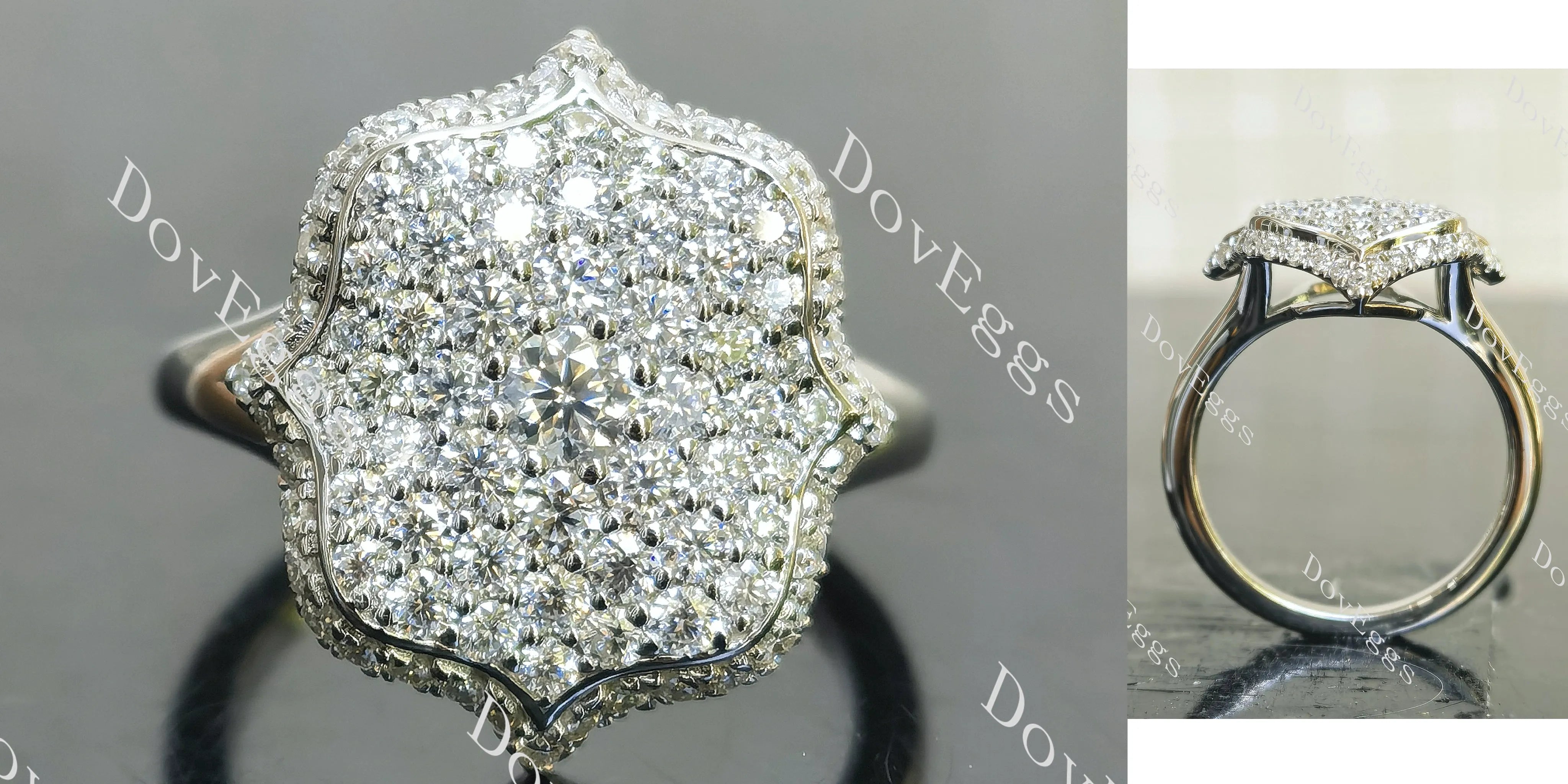 Moissanite/Colored Gem Part