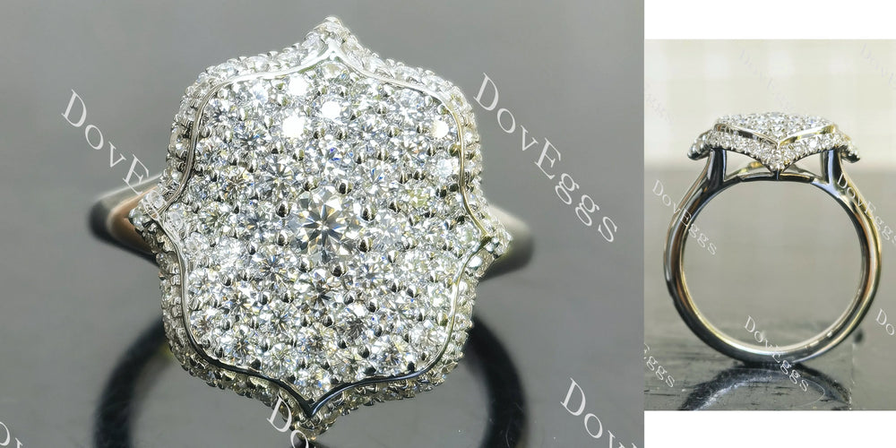 Moissanite/Colored Gem Part