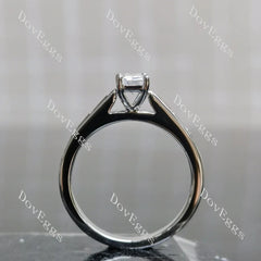 Pave engagement ring semi-mount only(Exclusively to DovEggs Stones)