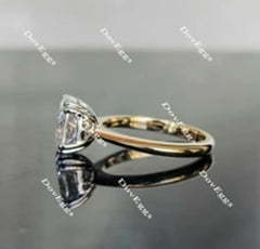 Doveggs solitaire engagement ring semi-mount only(Exclusively to DovEggs Stones)