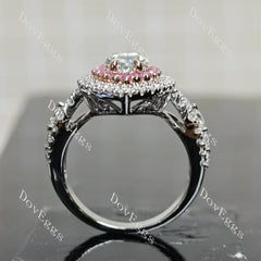 (size 6-7-8)Doveggs sterling silver 2ct Marquise moissanite engagement ring