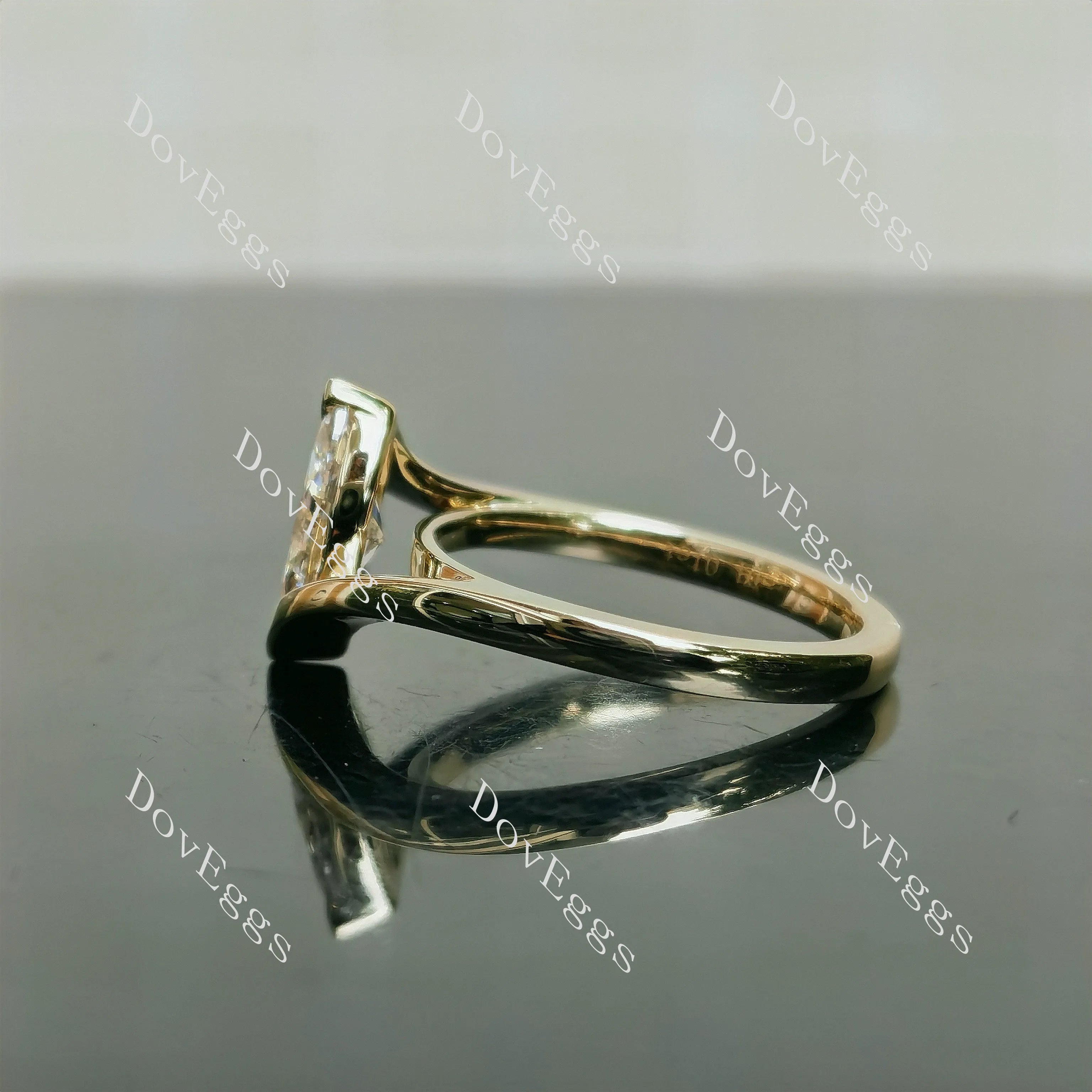 Anne Rose Marquise Solitaire Lab Grown Diamond Engagement Ring