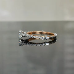 doveggs 0.5 carat oval lab created diamond CVD engagement ring (size 7)