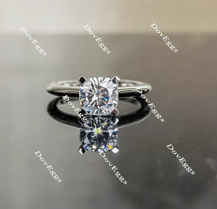 Doveggs solitaire engagement ring semi-mount only(Exclusively to DovEggs Stones)