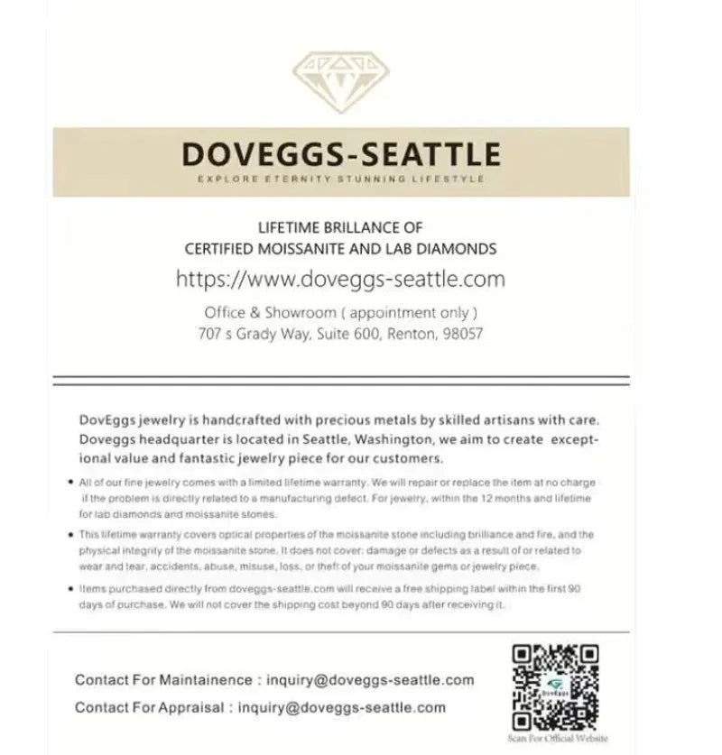 Doveggs flower shape solitaire engagement ring semi-mount only(Exclusively to DovEggs Stones)