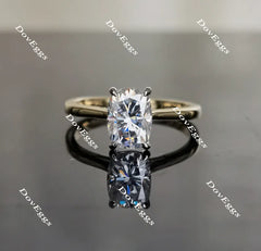 Doveggs solitaire moissanite engagement ring
