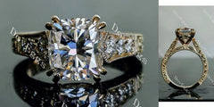 The Endless Love engagement ring semi-mount only(Exclusively to DovEggs Stones)
